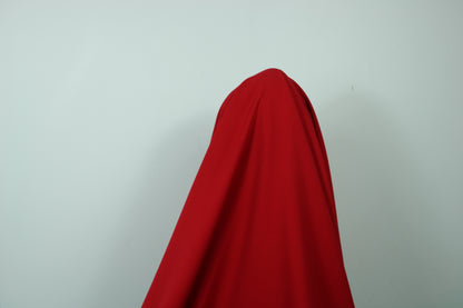 Tissu crêpe lourd - rouge - photo 3/3 | So Tissus