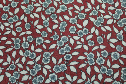 Tissu crépon - imprimé fleuri - photo 4/5 | So Tissus
