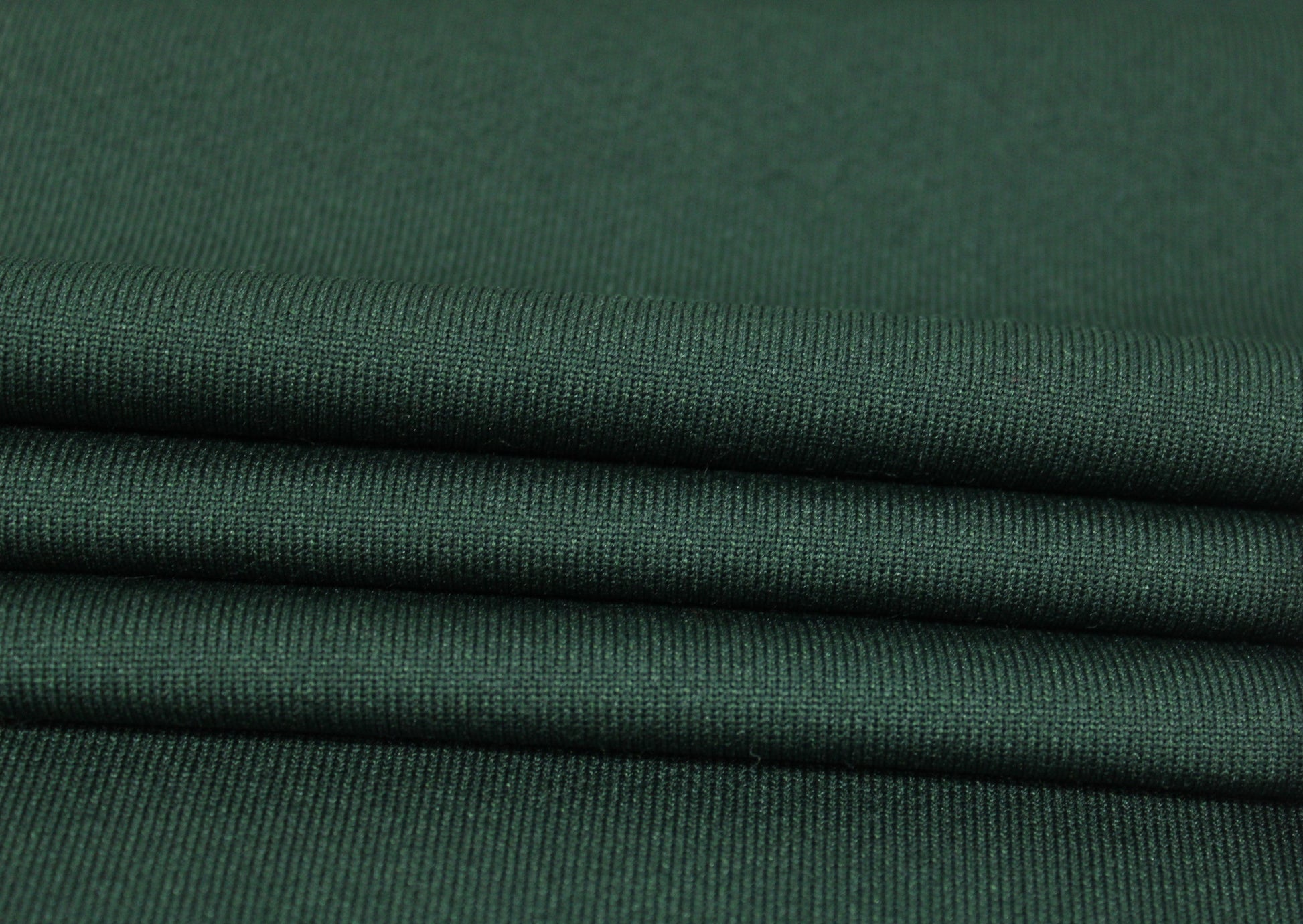 Tissu molleton french terry - vert hooker - photo 2/3 | So Tissus