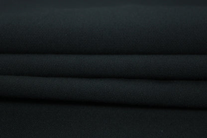 Tissu crêpe - noir - photo 2/3 | So Tissus
