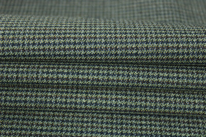 Tissu crêpe de laine - pieds de puce - ton gris - photo 2/5 | So Tissus