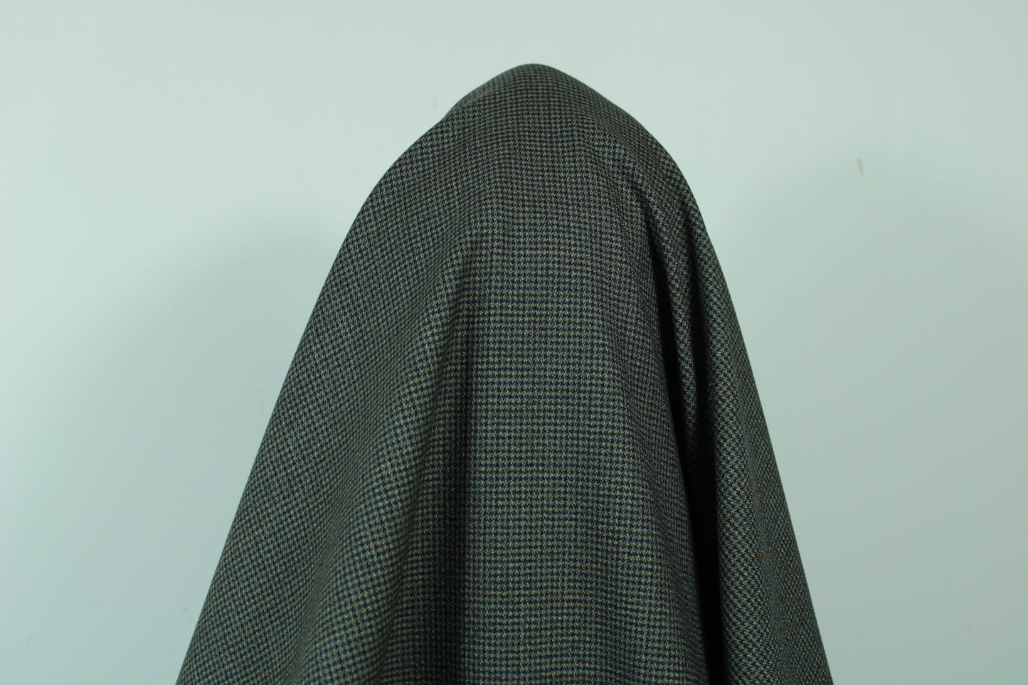 Tissu crêpe de laine - pieds de puce - ton gris - photo 3/5 | So Tissus
