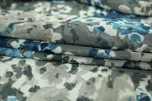 Tissu mousseline - imprimé tacheté - photo 2/6 | So Tissus