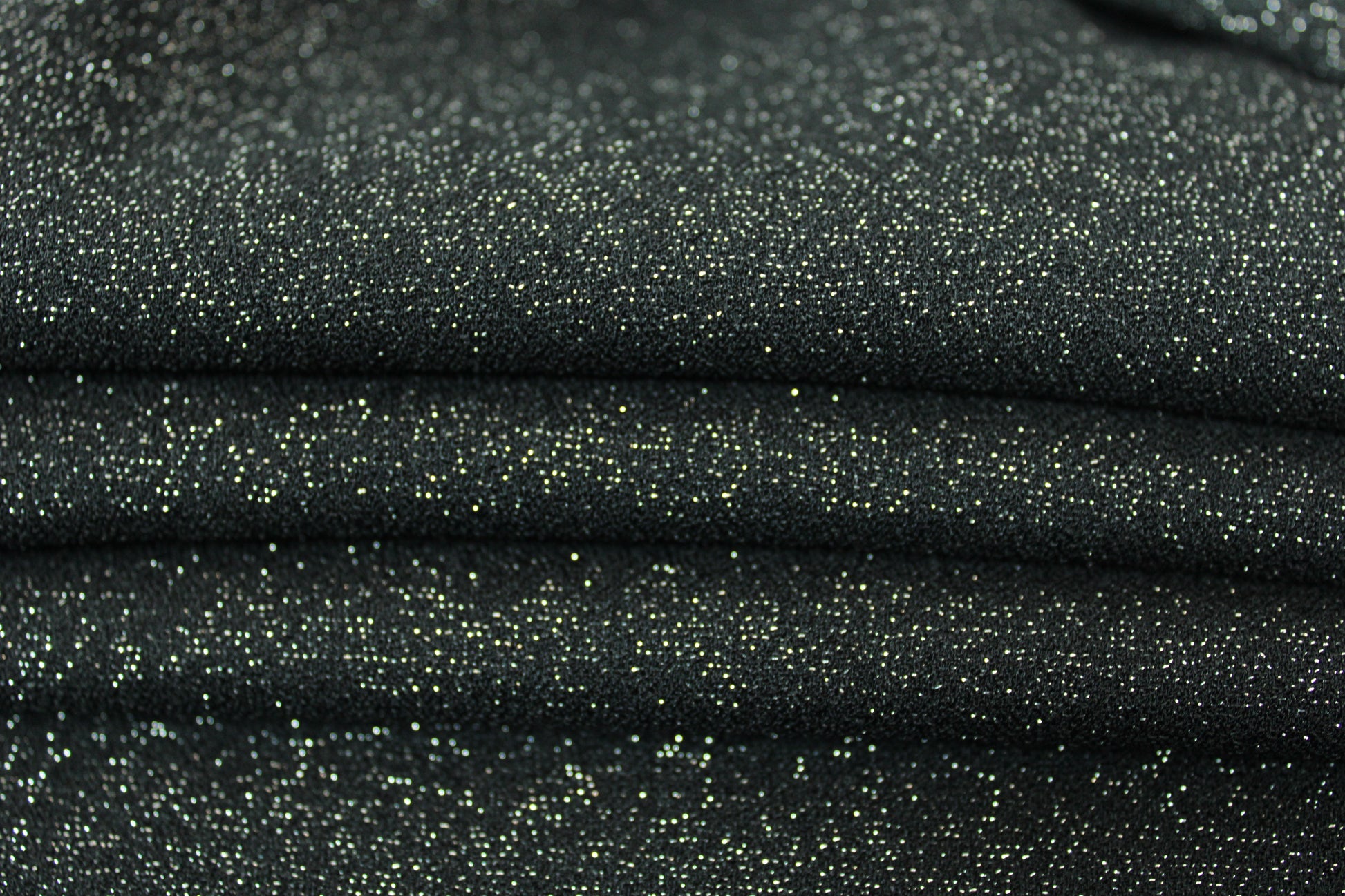 Tissu crêpe caddy - noir moucheté - photo 2/3 | So Tissus