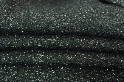Tissu crêpe caddy - noir moucheté - photo 2/3 | So Tissus