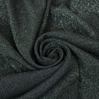 Tissu crêpe caddy - noir moucheté - photo 1/3 | So Tissus