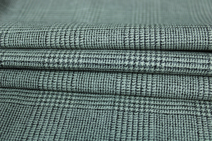 Tissu prince de galles - noir et blanc - photo 2/5 | So Tissus