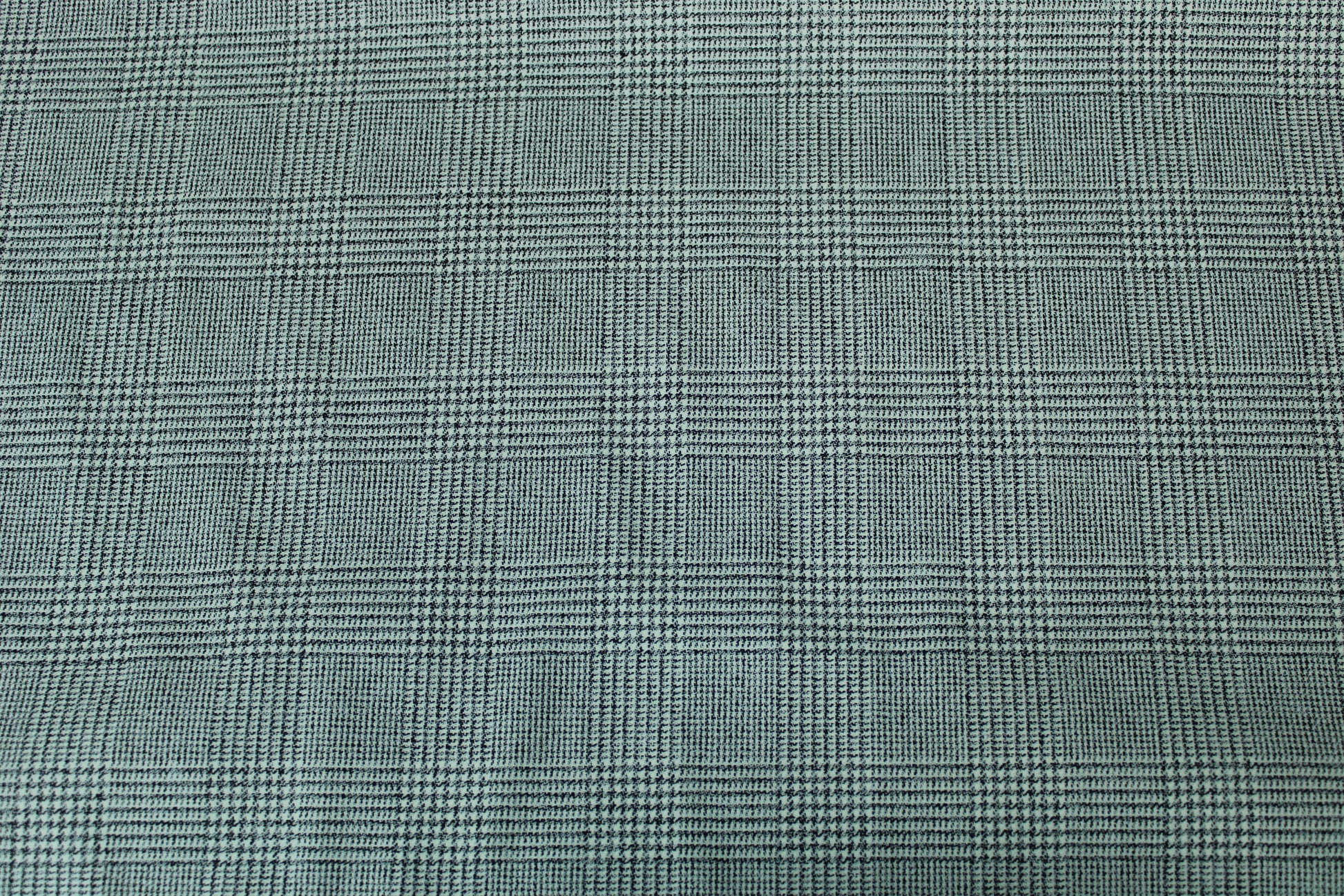 Tissu prince de galles - noir et blanc - photo 4/5 | So Tissus