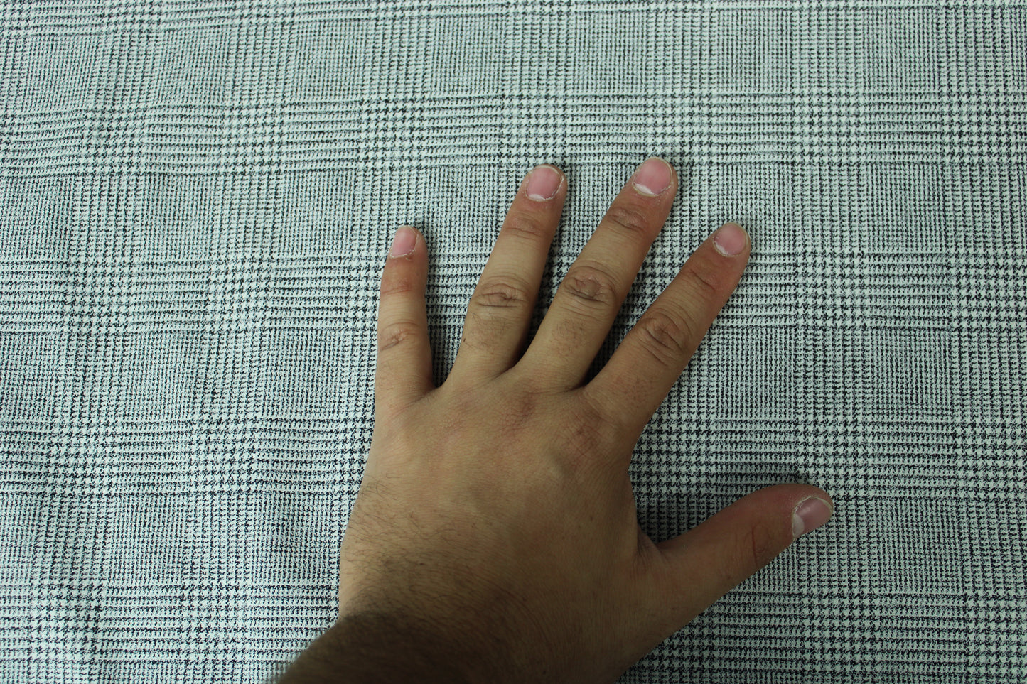 Tissu prince de galles - noir et blanc - photo 5/5 | So Tissus