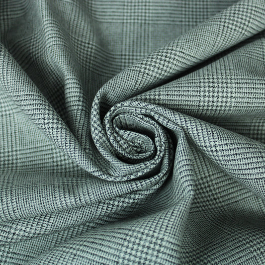 Tissu prince de galles - noir et blanc - photo 1/5 | So Tissus