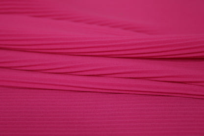 Tissu plissé - imprimé rose - photo 2/3 | So Tissus