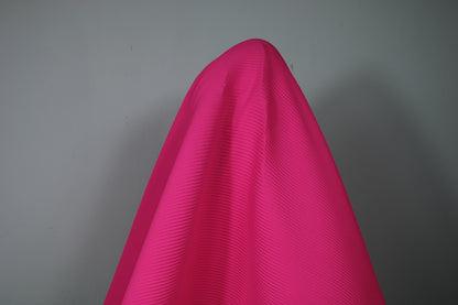 Tissu plissé - imprimé rose - photo 3/3 | So Tissus