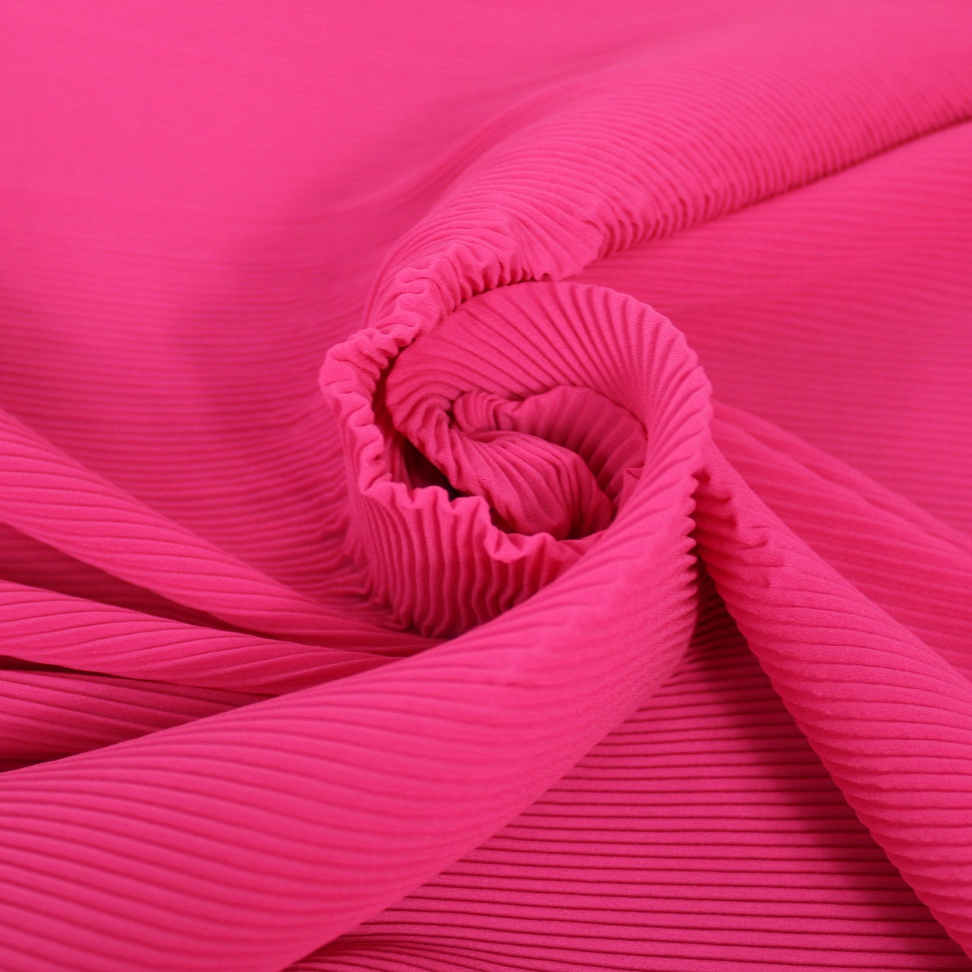 Tissu plissé - imprimé rose - photo 1/3 | So Tissus