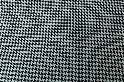 Tissu gabardine coton - pied de poule - noir et blanc - photo 5/5 | So Tissus