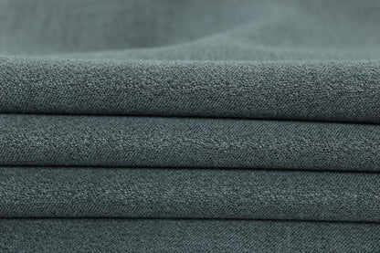 Tissu double crêpe - gris anthracite - photo 2/3 | So Tissus