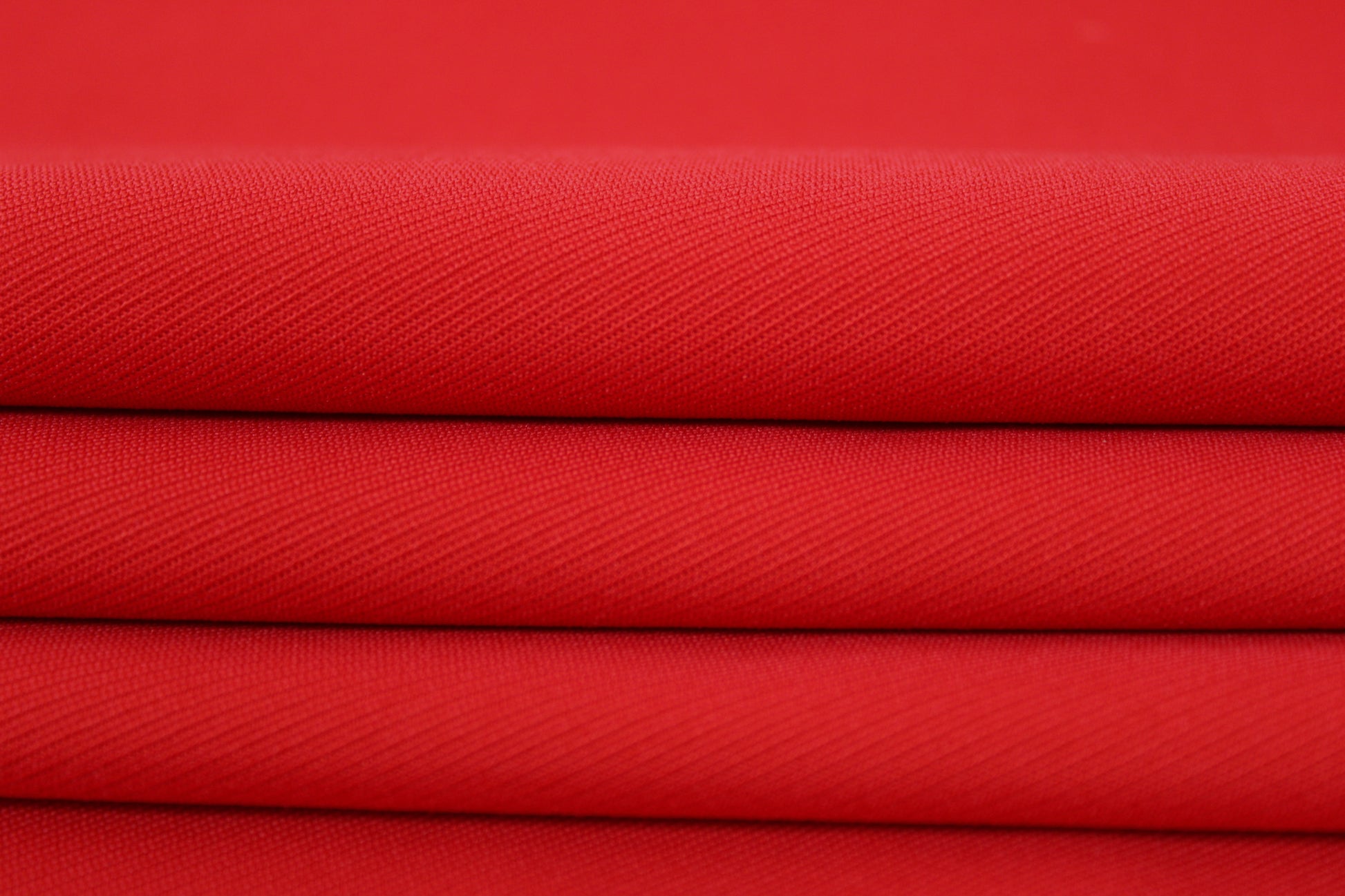 Tissu twill crêpe stretch - rouge - photo 2/3 | So Tissus