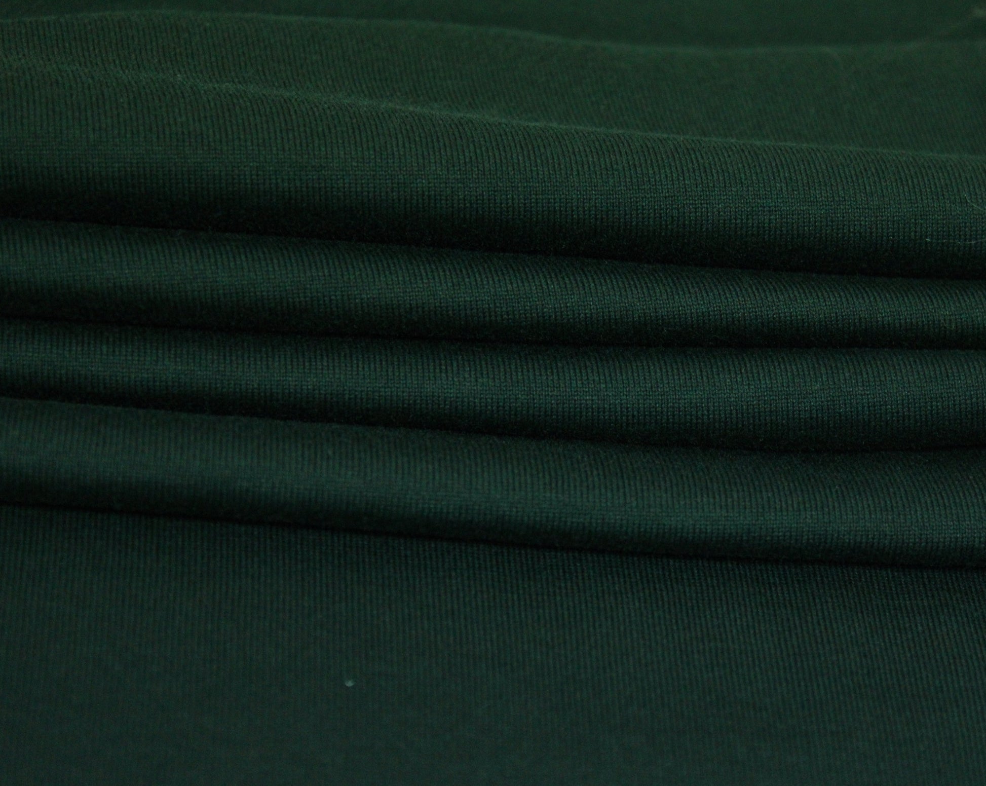 Tissu jersey coton - vert sapin - photo 2/3 | So Tissus