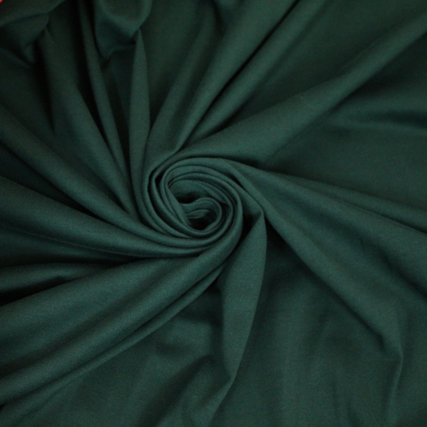 Tissu jersey coton - vert sapin - photo 1/3 | So Tissus