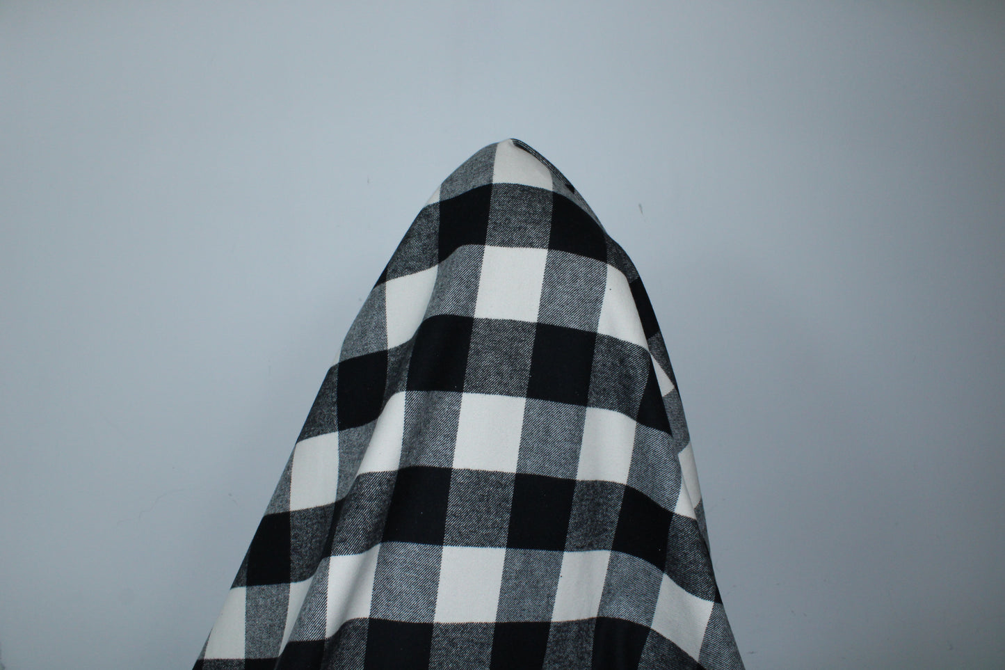 Tissu gabardine coton - à carreaux - noir et blanc - photo 3/4 | So Tissus