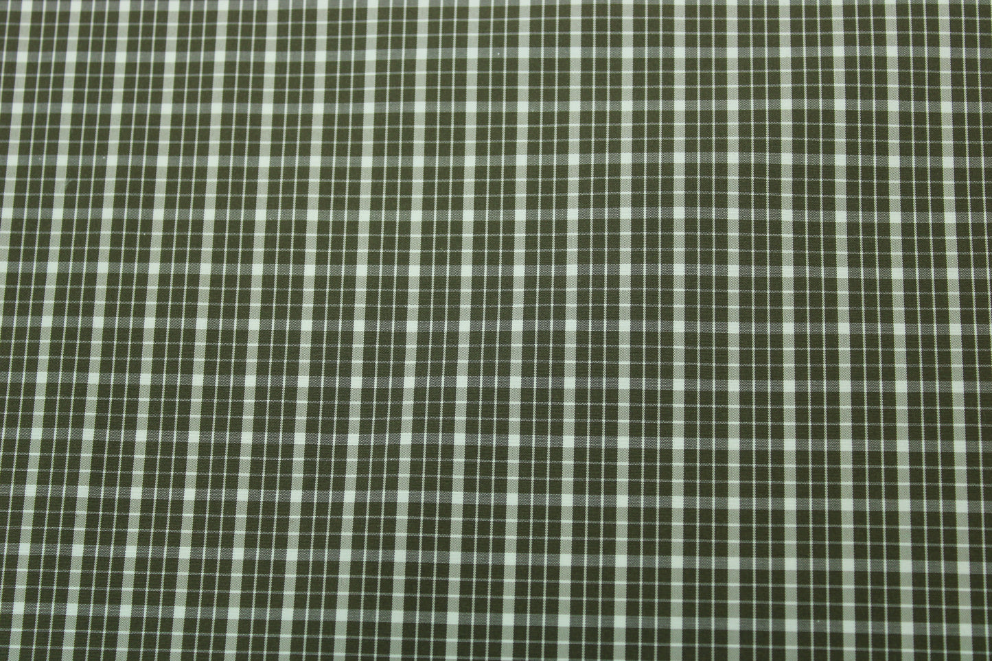 Tissu technique - à carreaux - kaki et blanc - photo 5/5 | So Tissus
