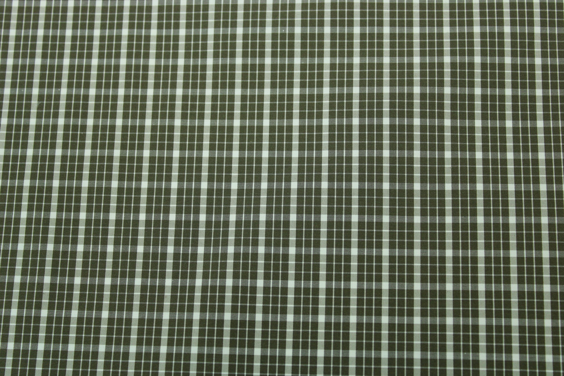 Tissu technique - à carreaux - kaki et blanc - photo 5/5 | So Tissus