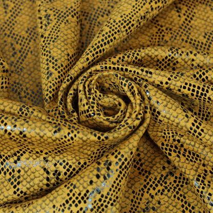 Tissu suédine - imprimé reptile - photo 1/5 | So Tissus