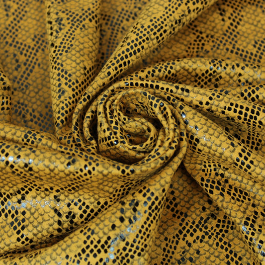 Tissu suédine - imprimé reptile - photo 1/5 | So Tissus