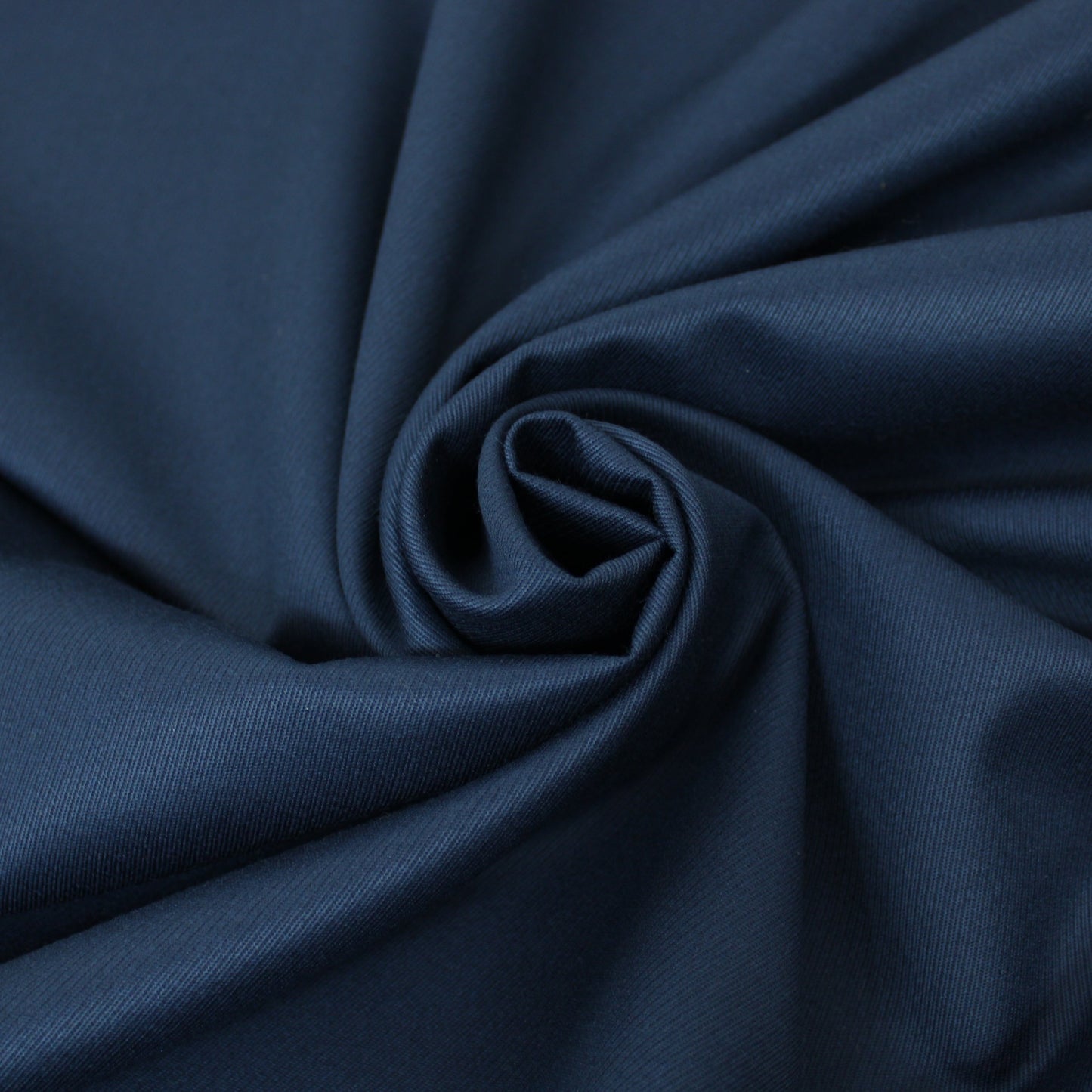 Tissu sergé de laine - bleu marine - photo 1/3 | So Tissus