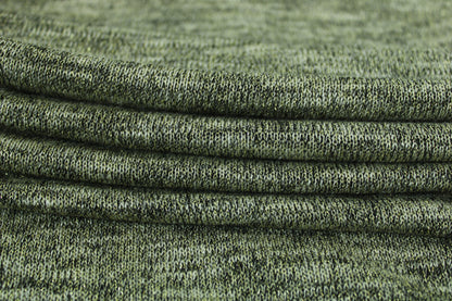 Tissu maille moucheté - gris et doré - photo 2/3 | So Tissus