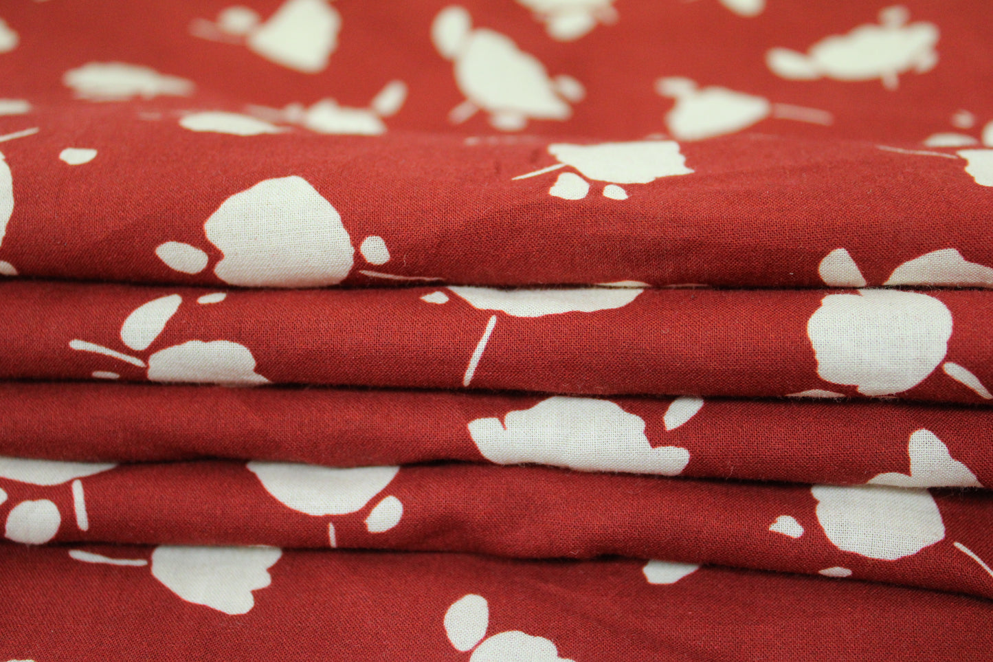 Tissu viscose - imprimé fleurs abstraites - photo 2/5 | So Tissus