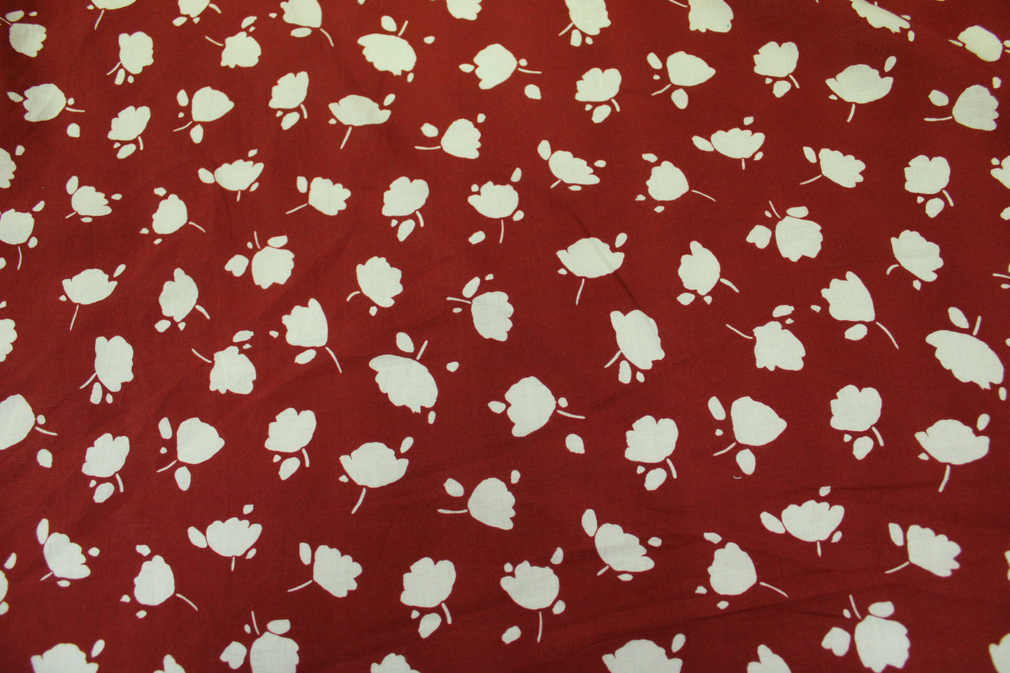 Tissu viscose - imprimé fleurs abstraites - photo 4/5 | So Tissus