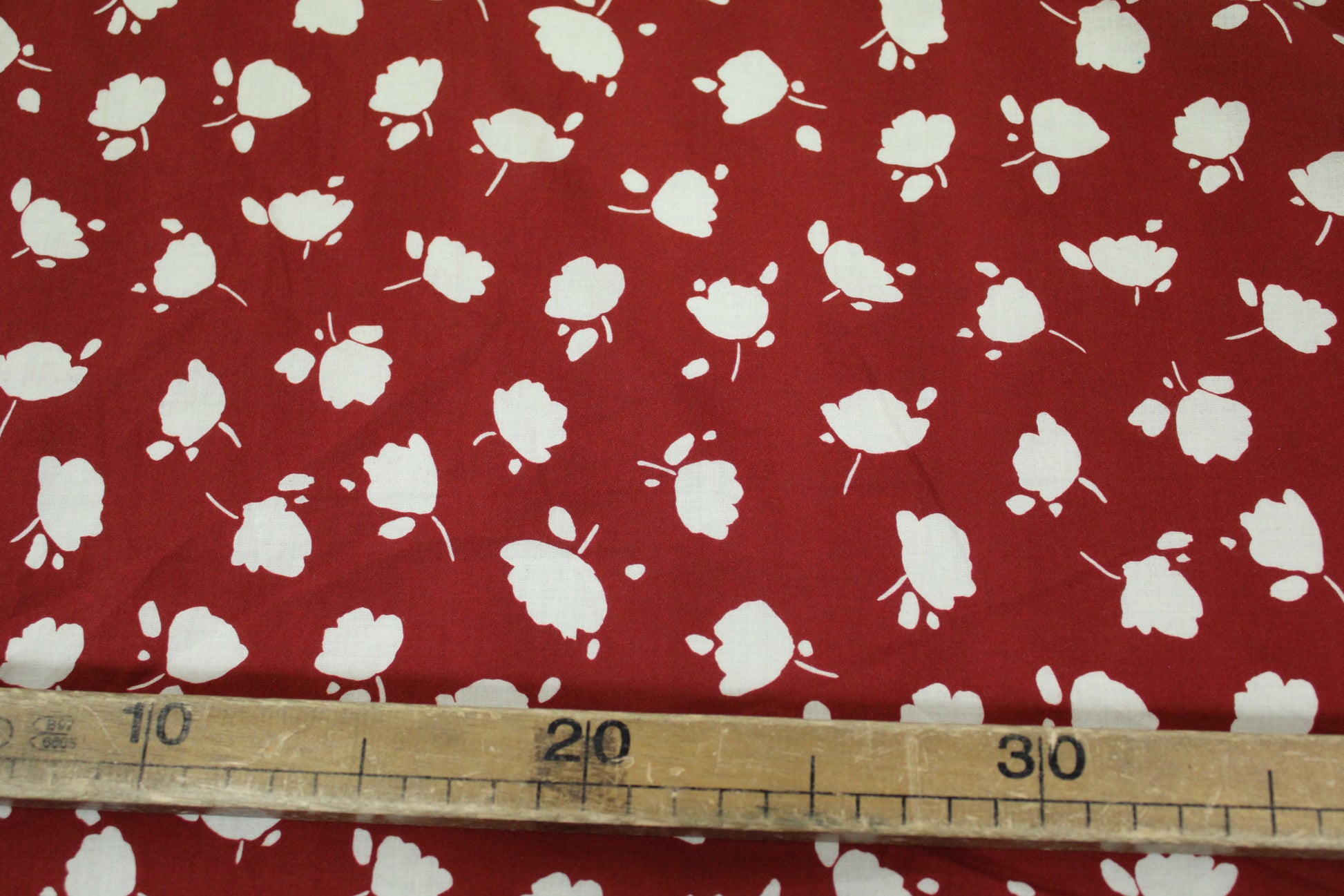 Tissu viscose - imprimé fleurs abstraites - photo 5/5 | So Tissus