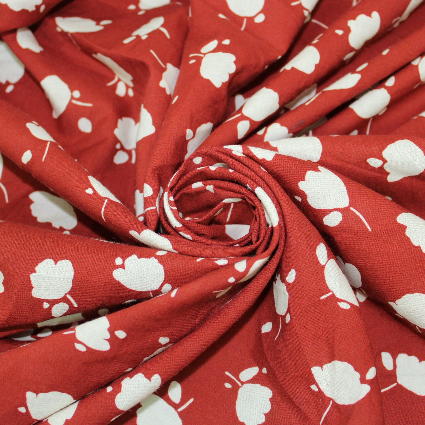 Tissu viscose - imprimé fleurs abstraites - photo 1/5 | So Tissus
