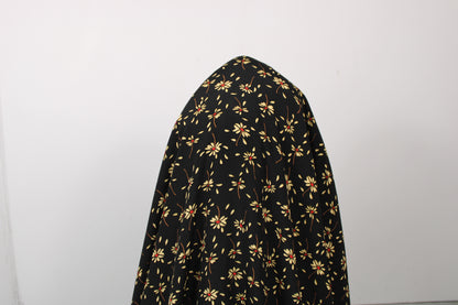 Tissu crêpe viscose - imprimé fleurs beiges - photo 3/5 | So Tissus