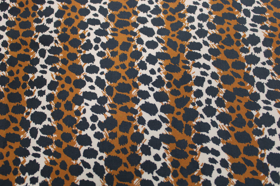 Tissu toile - imprimé léopard