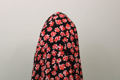 Tissu crêpe viscose - imprimé fleur rose - photo 3/5 | So Tissus