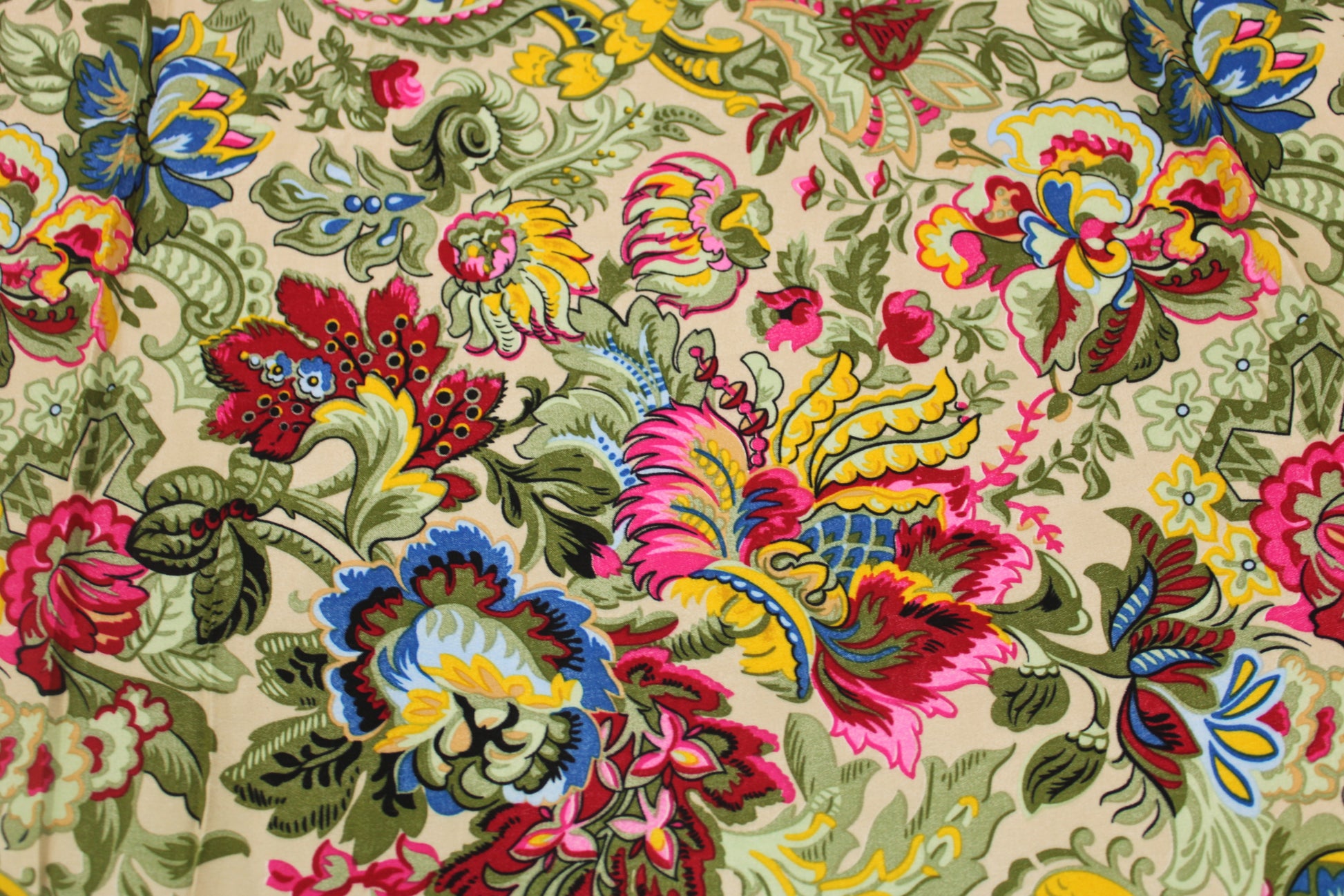 Tissu viscose - imprimé fleuri - multicolore - photo 3/5 | So Tissus