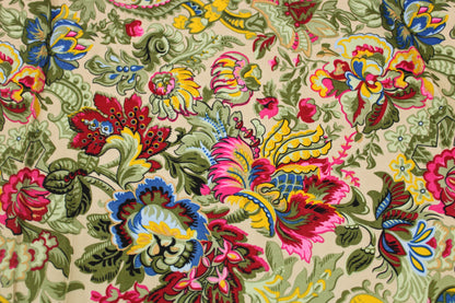 Tissu viscose - imprimé fleuri - multicolore - photo 3/5 | So Tissus