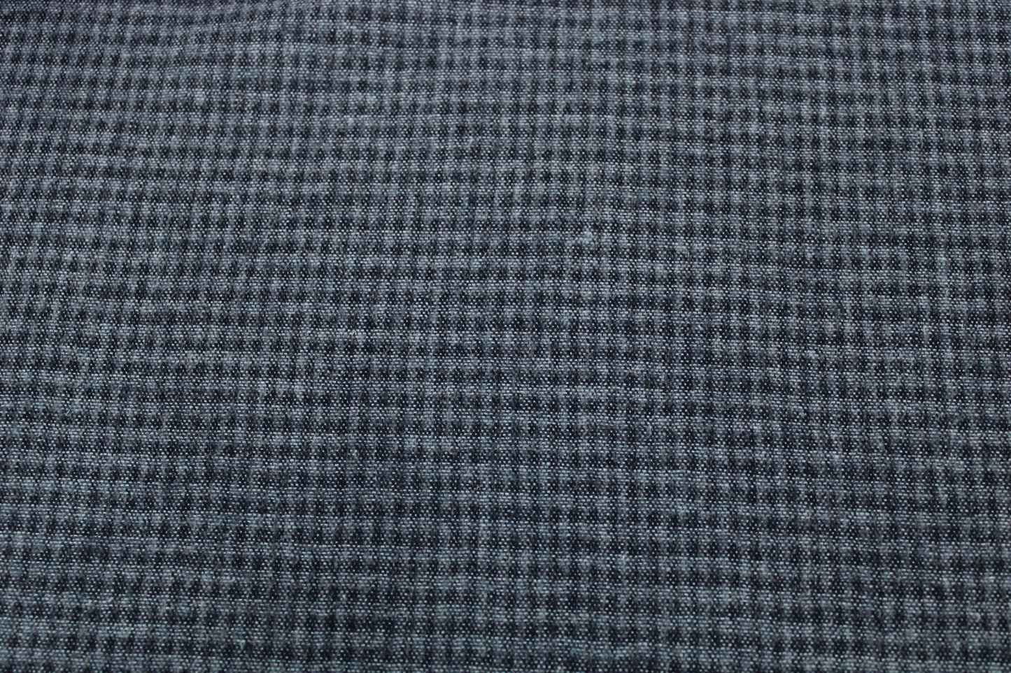 Tissu flanelle de laine - à carreaux - ton gris bleu - photo 4/5 | So Tissus