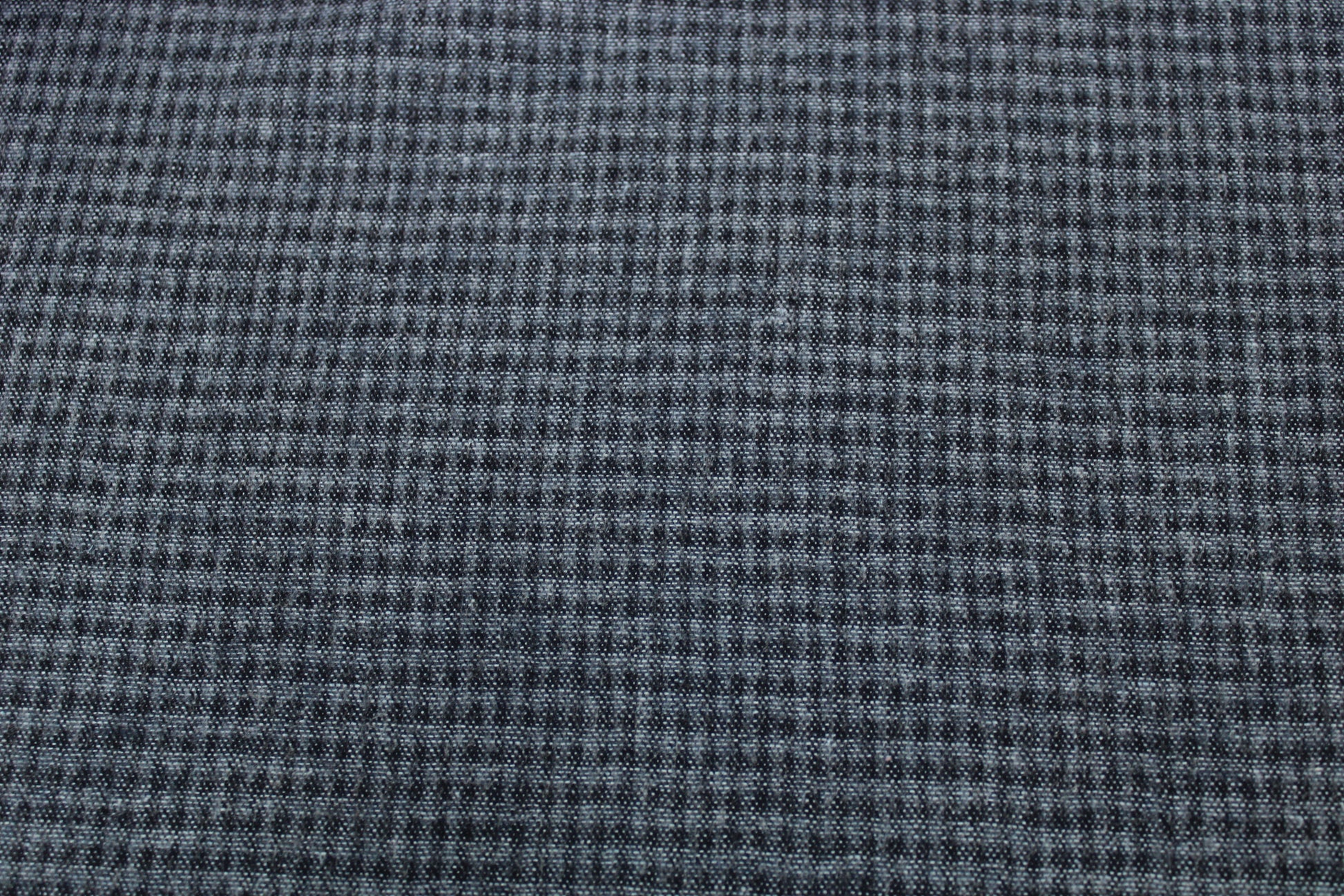 Tissu flanelle de laine - à carreaux - ton gris bleu - photo 4/5 | So Tissus