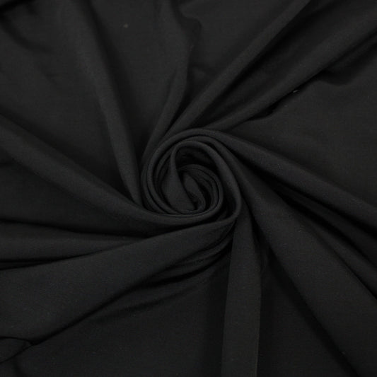 Tissu maille - noir - photo 1/3 | So Tissus
