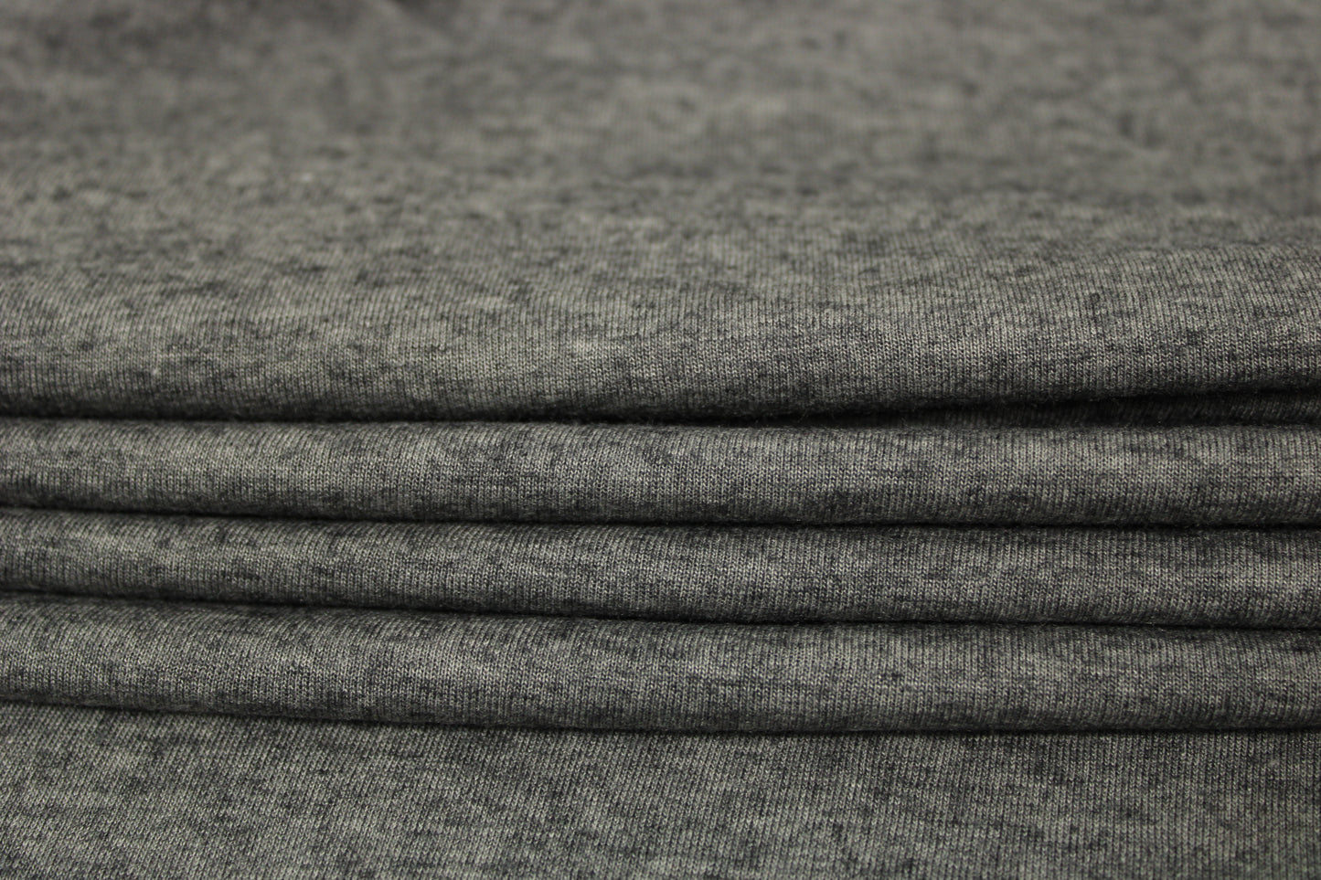 Tissu jersey de laine - gris chiné - photo 2/3 | So Tissus