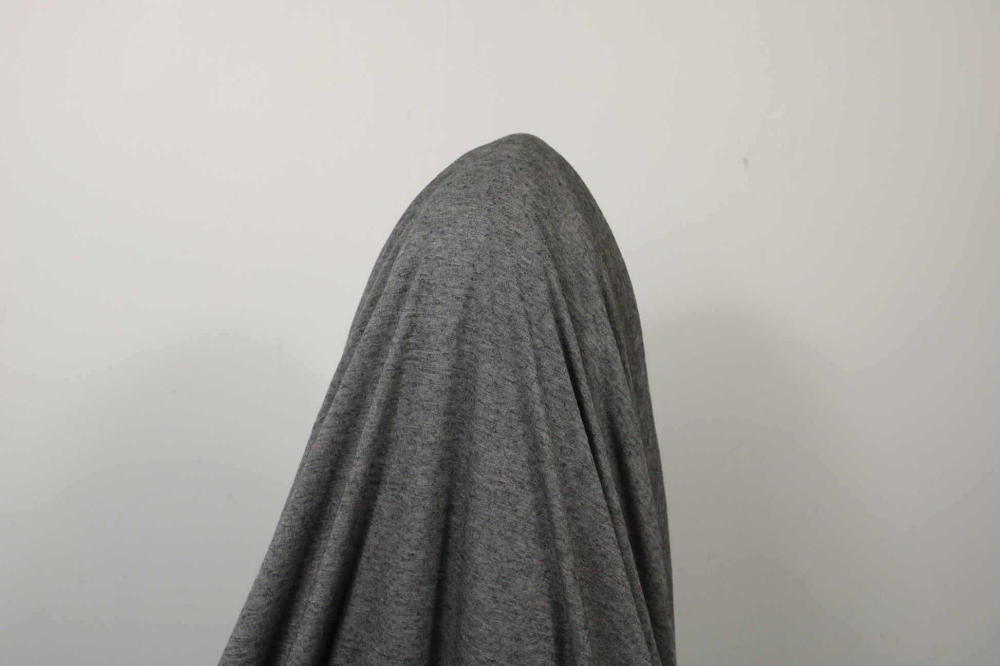 Tissu jersey de laine - gris chiné - photo 3/3 | So Tissus