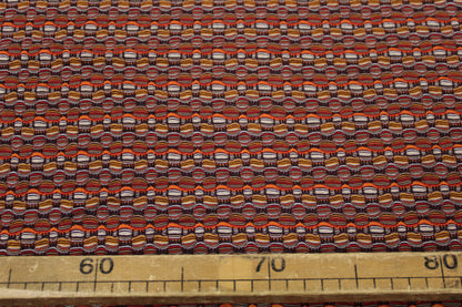 Tissu maille alvéolé - ton ocre - photo 5/5 | So Tissus