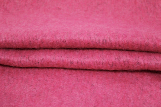 Tissu laine duveteuse - rose - photo 2/4 | So Tissus