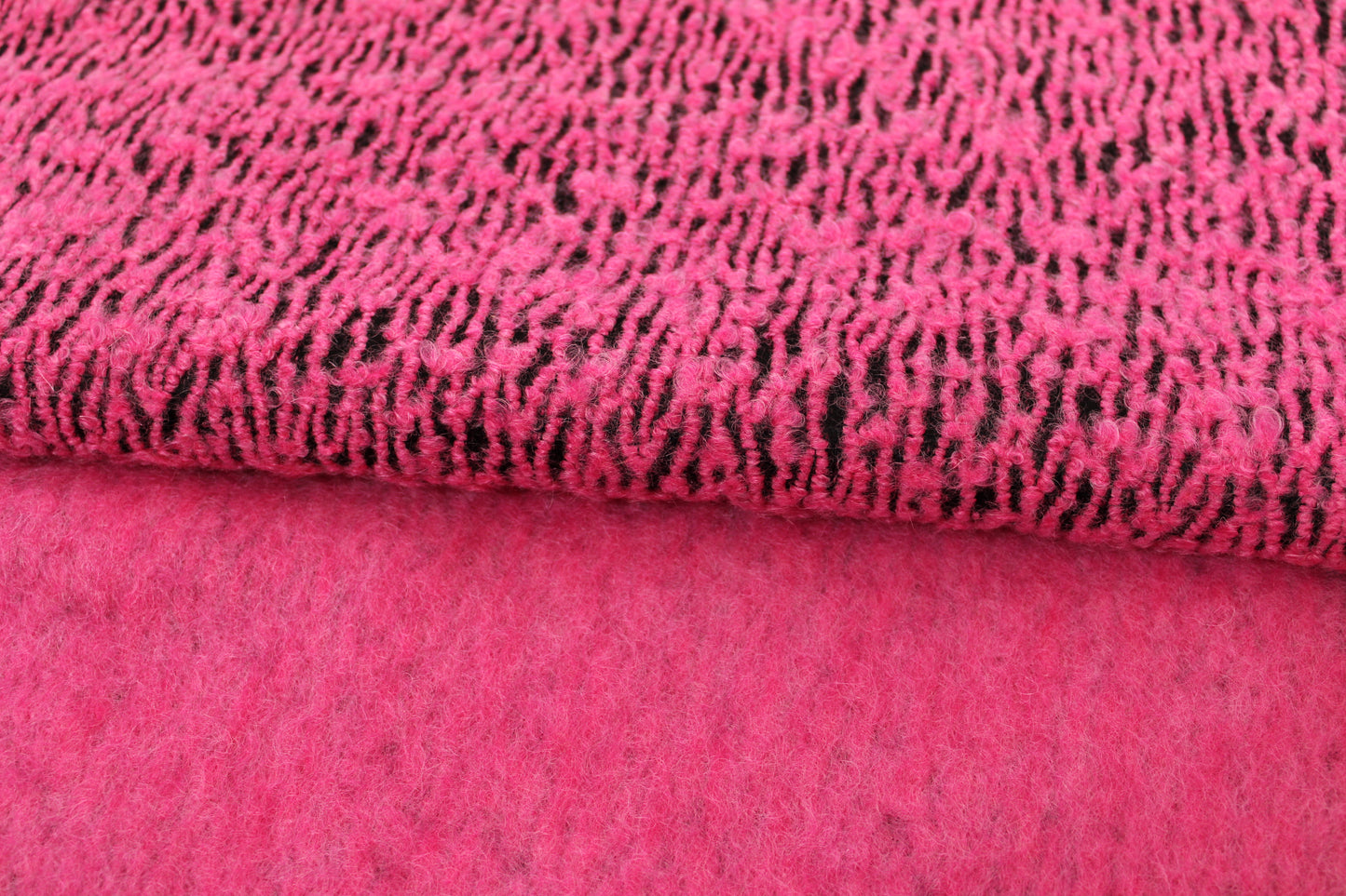 Tissu laine duveteuse - rose - photo 4/4 | So Tissus