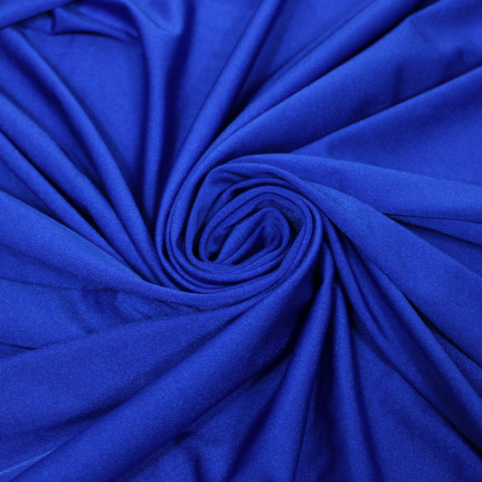 Tissu maille maillot de bain - bleu électrique - photo 1/3 | So Tissus