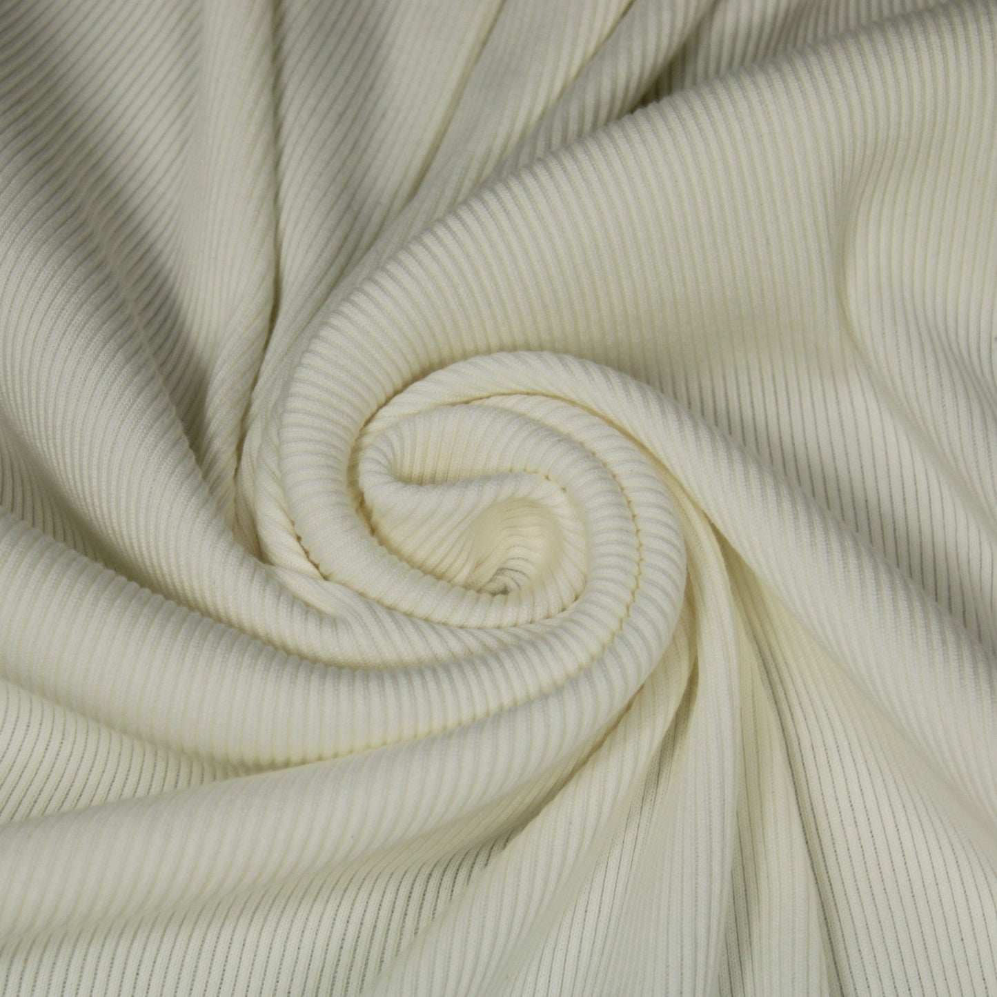 Tissu maille côtelé - ivoire - photo 1/3 | So Tissus
