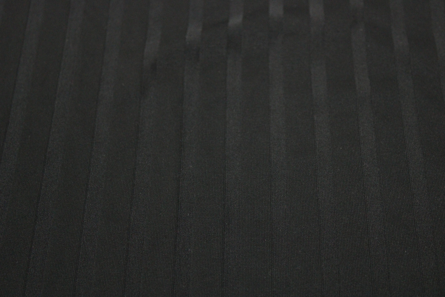 Tissu maille - à rayures - noir - photo 4/5 | So Tissus