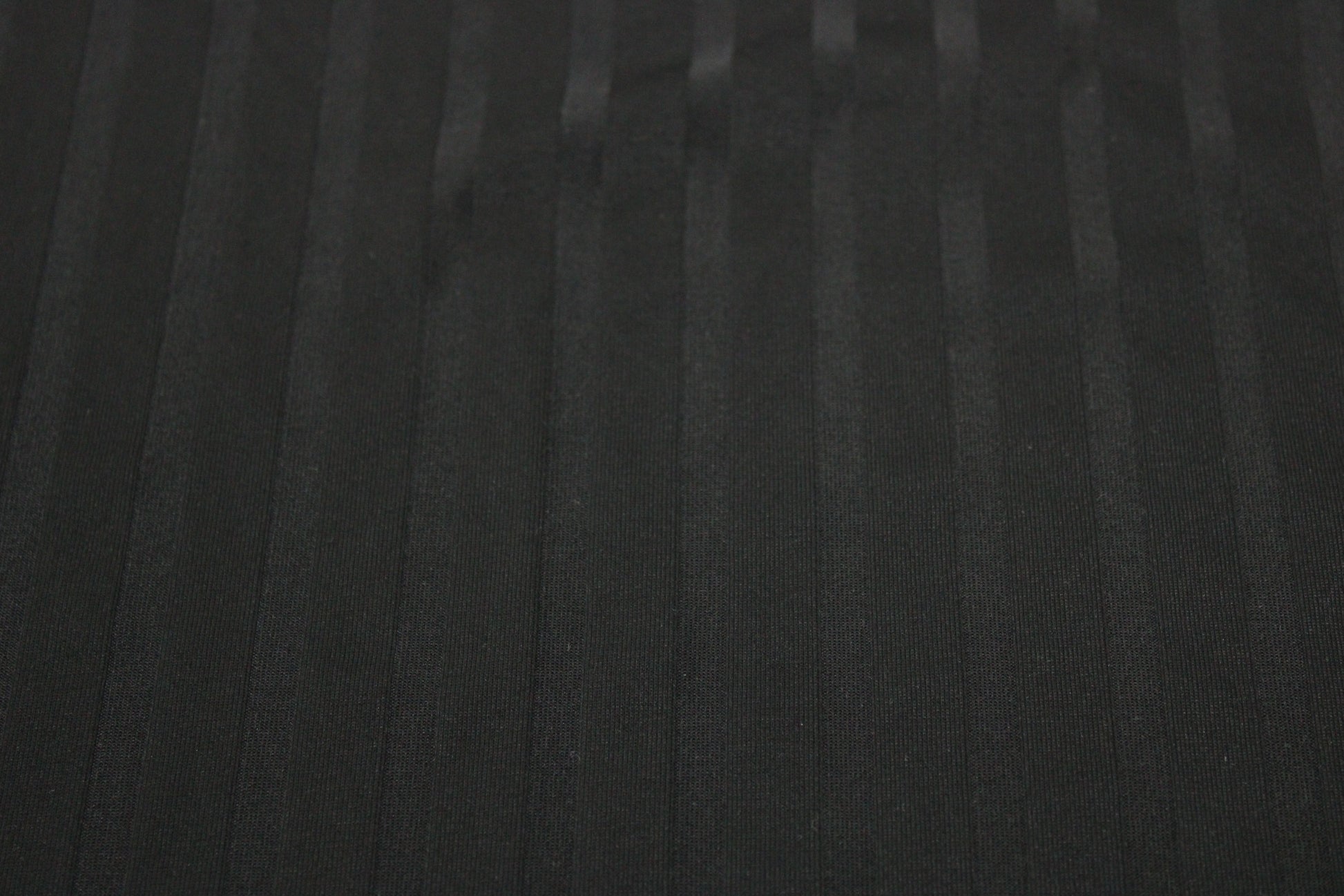 Tissu maille - à rayures - noir - photo 4/5 | So Tissus